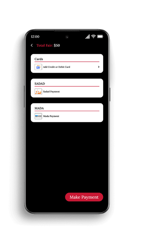 Payment Screen